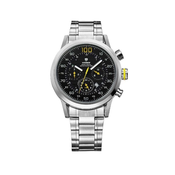 Часы Weide Yellow WH3311-2C SS - 3487954