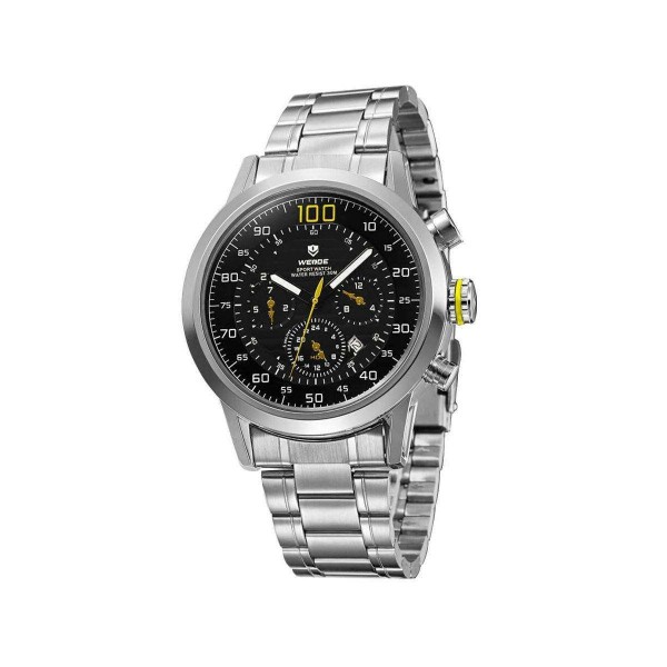 Часы Weide Yellow WH3311-2C SS - 3487954