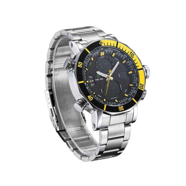 Годинник Weide Yellow WH5203-4C SS - 3487956 Годинник Weide Yellow WH5203-4C SS - 3487956