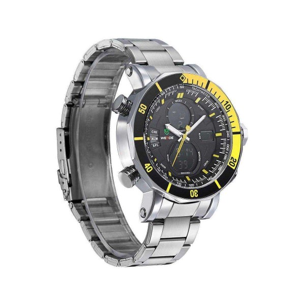 Годинник Weide Yellow WH5203-4C SS - 3487956 Годинник Weide Yellow WH5203-4C SS - 3487956