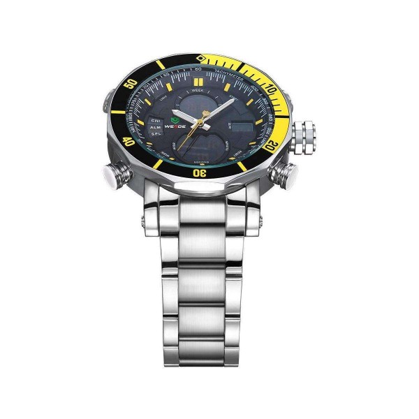 Годинник Weide Yellow WH5203-4C SS - 3487956 Годинник Weide Yellow WH5203-4C SS - 3487956