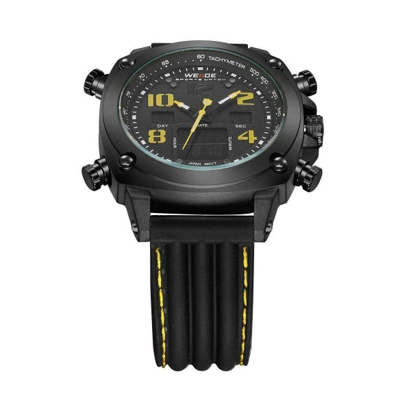 Часы Weide Yellow WH5208B-3C - 3487957