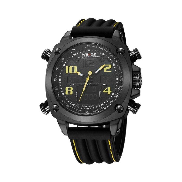Часы Weide Yellow WH5208B-3C - 3487957