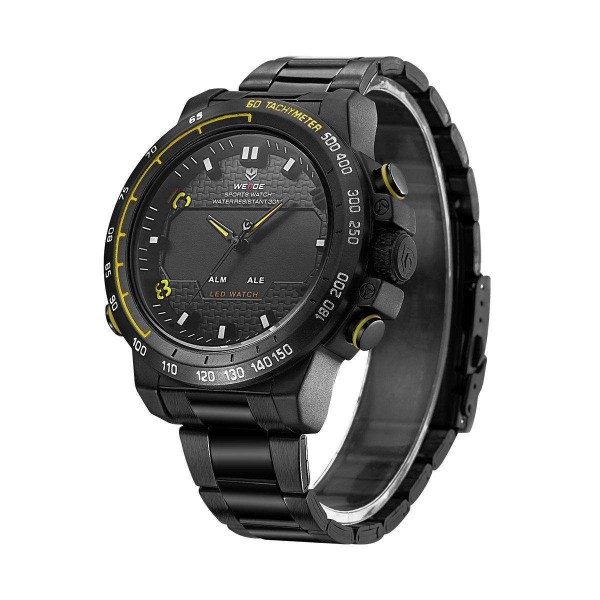 Часы Weide Yellow WH6102B-3C SS - 3487960