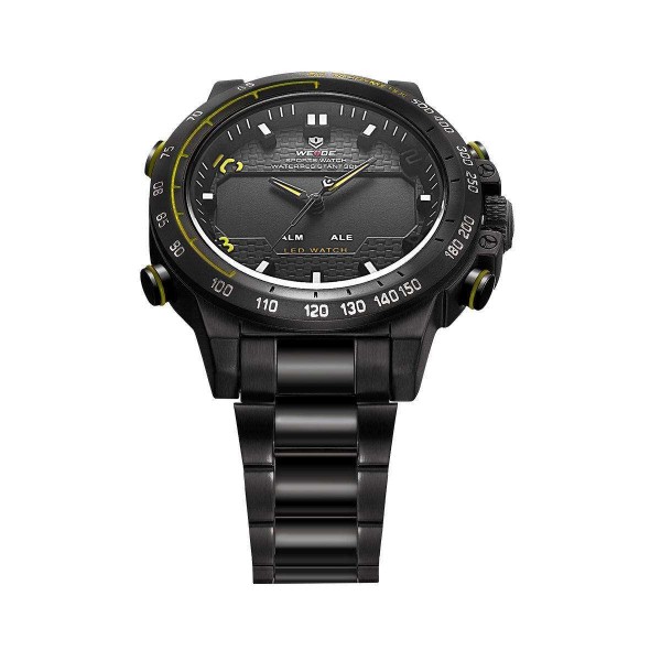 Часы Weide Yellow WH6102B-3C SS - 3487960