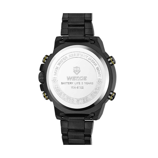 Часы Weide Yellow WH6102B-3C SS - 3487960