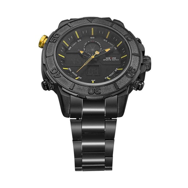 Годинник Weide Yellow WH6108B-3C SS - 3487962 Годинник Weide Yellow WH6108B-3C SS - 3487962