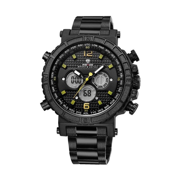 Годинник Weide Yellow WH6305B-3C SS - 3487963
