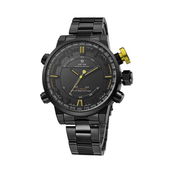 Годинник Weide Yellow WH6402B-3C SS - 3487966 Годинник Weide Yellow WH6402B-3C SS - 3487966