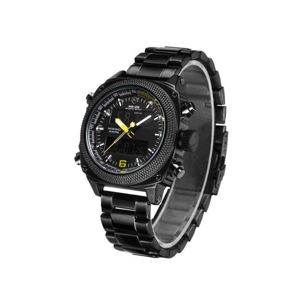 Годинник Weide Yellow WH7302B-3C SS - 3487969 Годинник Weide Yellow WH7302B-3C SS - 3487969