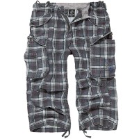 Шорты Brandit Industry Vintage 3/4 DARKGRAY/P