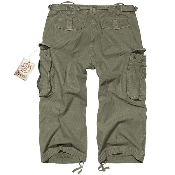 Шорты Brandit Industry Vintage 3/4 OLIVE - 3487975 Шорты Brandit Industry Vintage 3/4 OLIVE - 3487975