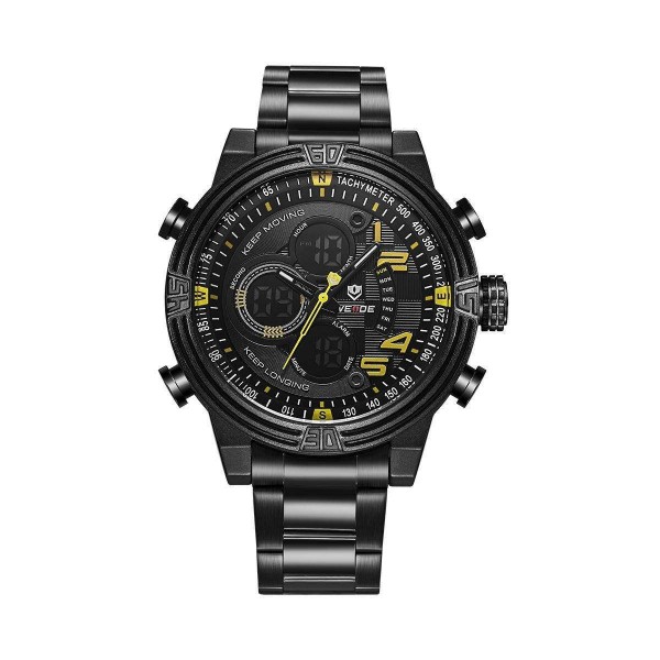 Часы Weide Yellow WH5209B-3C SS - 3487984
