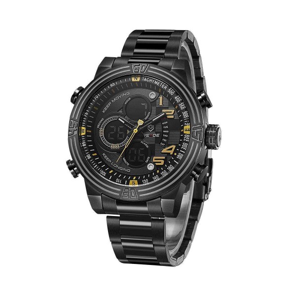 Годинник Weide Yellow WH5209B-3C SS - 3487984 Годинник Weide Yellow WH5209B-3C SS - 3487984