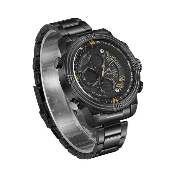 Годинник Weide Yellow WH5209B-3C SS - 3487984 Годинник Weide Yellow WH5209B-3C SS - 3487984