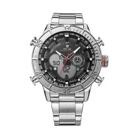 Годинник Weide Black WH6308-1C SS