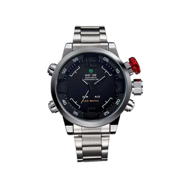 Часы Weide Black WH2309-1C SS - 3488000