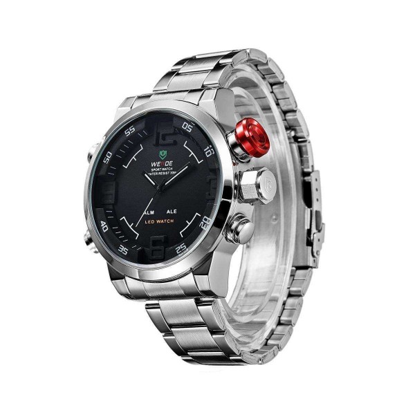 Часы Weide Black WH2309-1C SS - 3488000