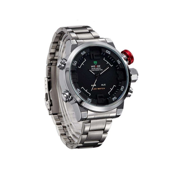 Часы Weide Black WH2309-1C SS - 3488000