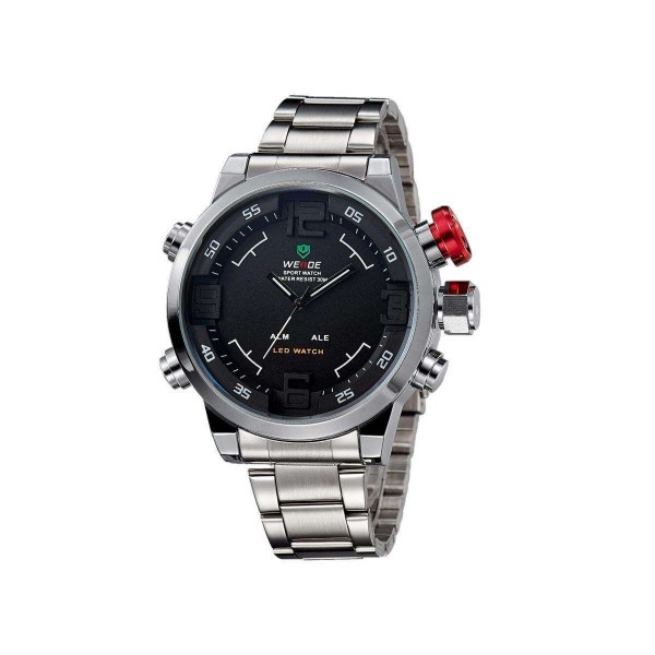 Часы Weide Black WH2309-1C SS - 3488000