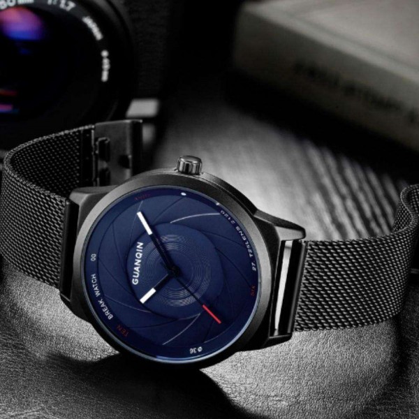 Часы Guanqin Black-Blue-Black GS19074 CS - 3488105 Часы Guanqin Black-Blue-Black GS19074 CS - 3488105