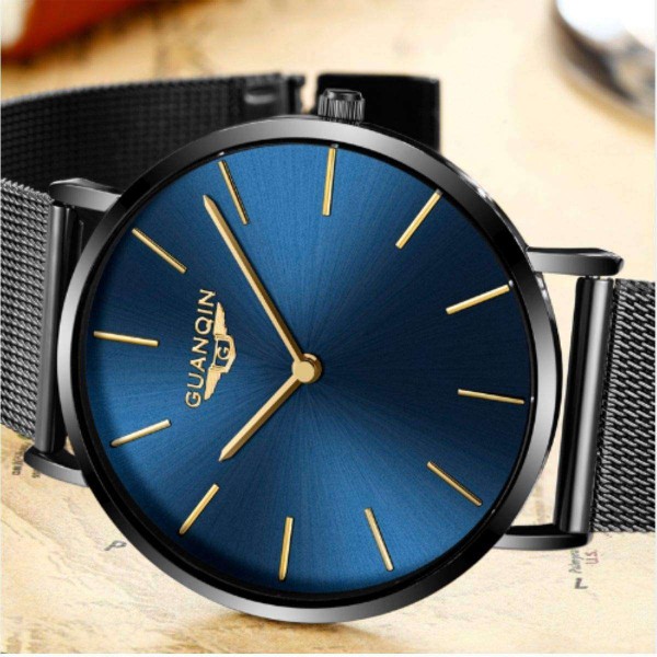 Часы Guanqin Black-Blue-Black GS19081 CS - 3488108 Часы Guanqin Black-Blue-Black GS19081 CS - 3488108