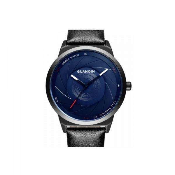 Часы Guanqin Black-Blue-Black GS19074-1A CL - 3488110