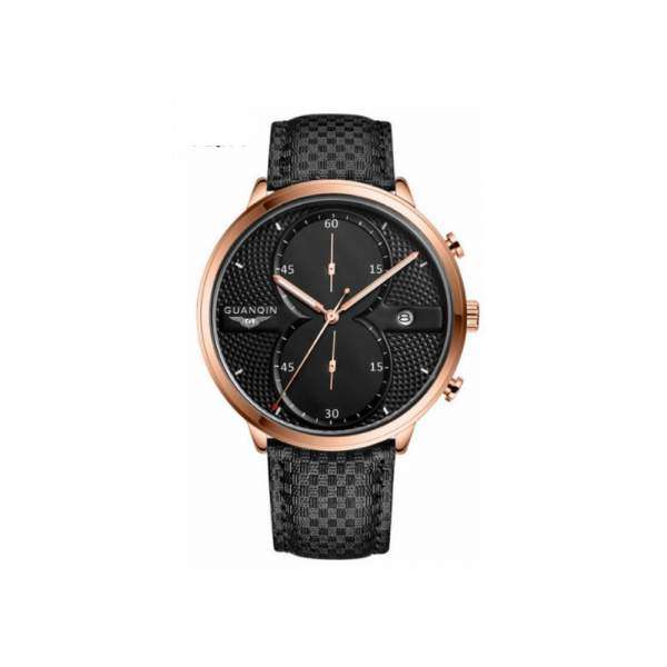 Часы Guanqin Gold-Black-Black GS19014 CL - 3488116