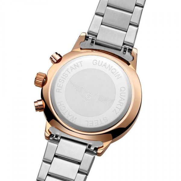 Часы Guanqin Gold-Black-SilverGold GQ12006-A CS - 3488128 Часы Guanqin Gold-Black-SilverGold GQ12006-A CS - 3488128