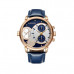 Часы Guanqin Gold-Blue-Blue GS19087 CL - Фото 1