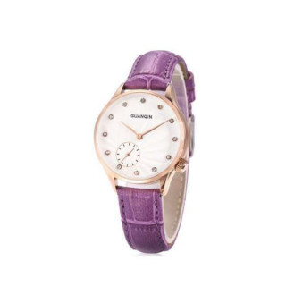 Часы Guanqin Gold-White-Purple GS19052 CL