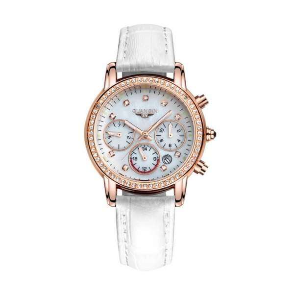 Годинник Guanqin Gold-White-White GQ15001 CL - 3488158