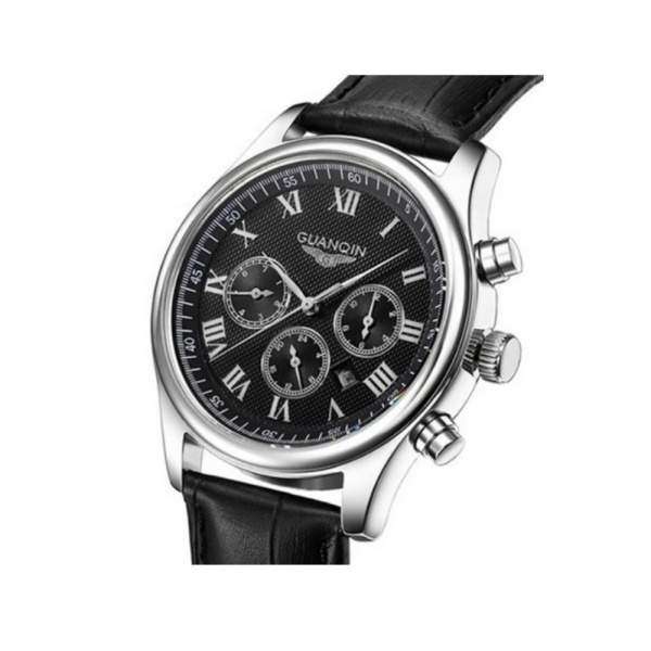 Годинник Guanqin Silver-Black-Black GQ25 CL - 3488161