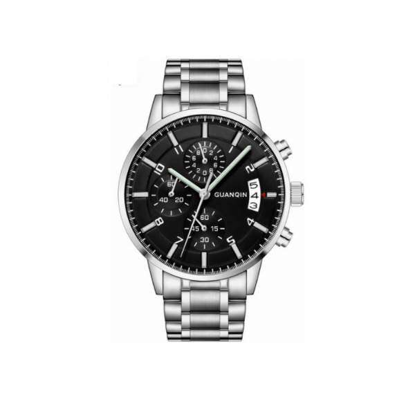 Часы Guanqin Silver-Black-Silver GS19093 CS - 3488174