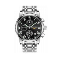 Часы Guanqin Silver-Black-Silver GS19095 CS