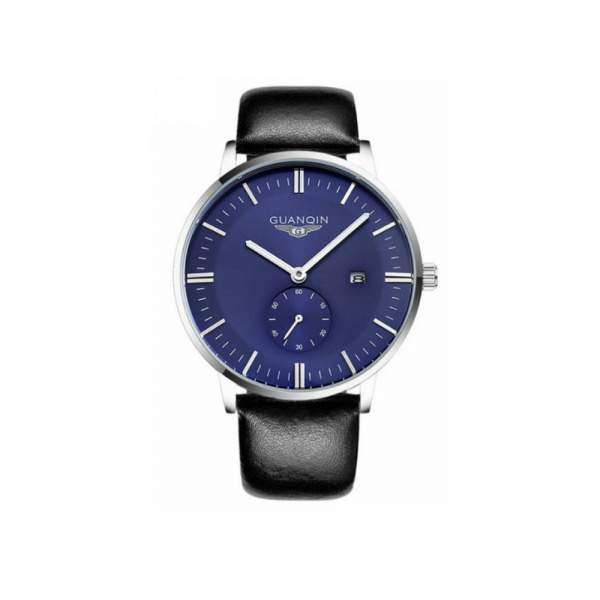 Часы Guanqin Silver-Blue-Blue GQ13001 CL - 3488180