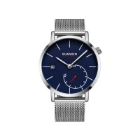 Годинник Guanqin Silver-Blue-Silver GS19083 CS