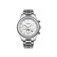 Часы Guanqin Silver-White-Silver GQ12001 CS