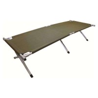 Ліжко кемпінговий Highlander Aluminium Camp Bed Green