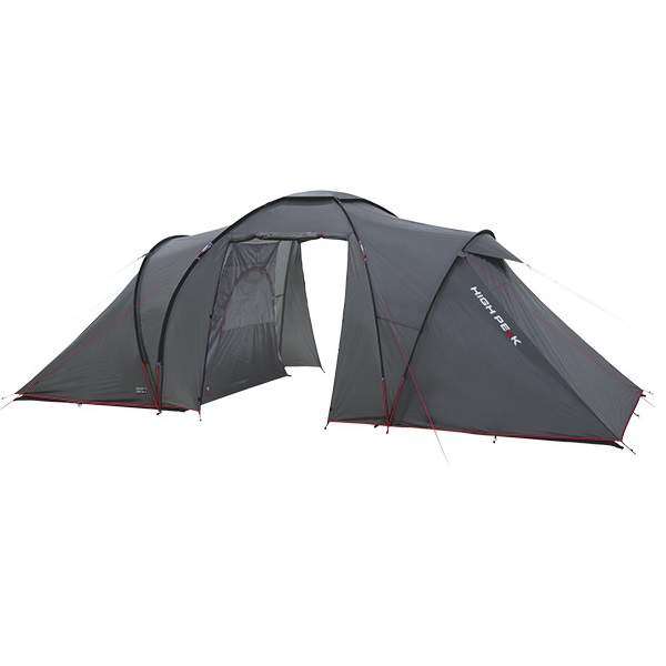 Палатка High Peak Como 4 (Dark Grey/Red) - 3489038