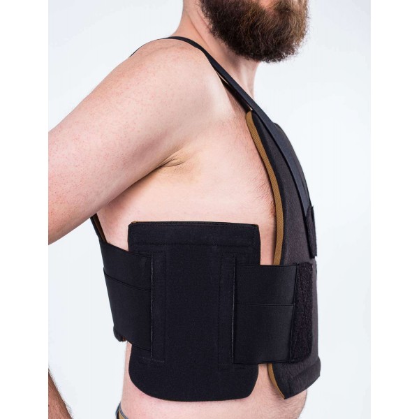 Бронежилет прихованого носіння Slіck+, клас захисту 1А+ чорний - 3489306 Бронежилет прихованого носіння Slіck+, клас захисту 1А+ чорний - 3489306