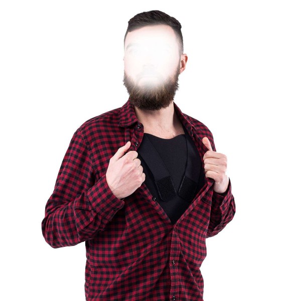 Бронежилет скрытого ношения Slіck+, класс защиты 1А черный - 3489309 Бронежилет скрытого ношения Slіck+, класс защиты 1А черный - 3489309