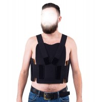 Бронежилет скрытого ношения Slіck+, класс защиты 1А черный