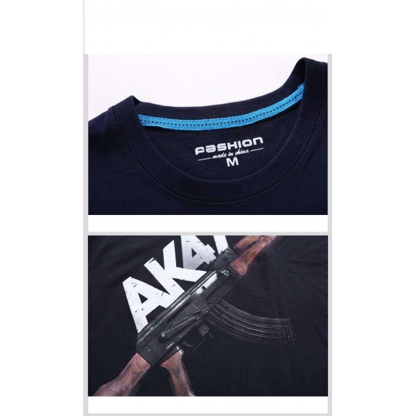 Футболка черная с принтом АК47 - 3490299 Футболка черная с принтом АК47 - 3490299