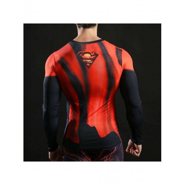 Футболка с длинным рукавом СУПЕРМЕН красная - 3490302 Футболка с длинным рукавом СУПЕРМЕН красная - 3490302