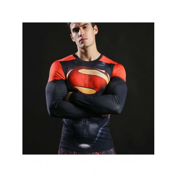 Футболка с длинным рукавом СУПЕРМЕН красная - 3490302 Футболка с длинным рукавом СУПЕРМЕН красная - 3490302