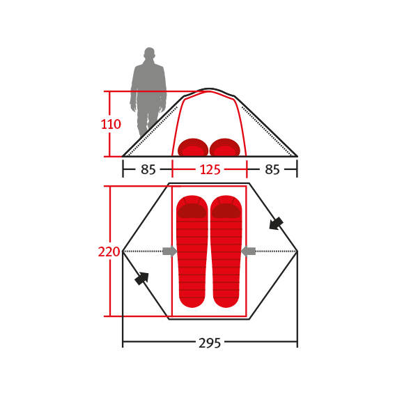 Палатка Wechsel Charger 2 Travel (Oak) - 3490618