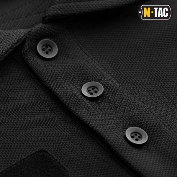 M-Tac поло тактичне 65/35 Black - 80014002 M-Tac поло тактичне 65/35 Black - 80014002