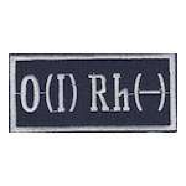 Нашивка "Група крові 1-" (8,5х4,0) - 3491293