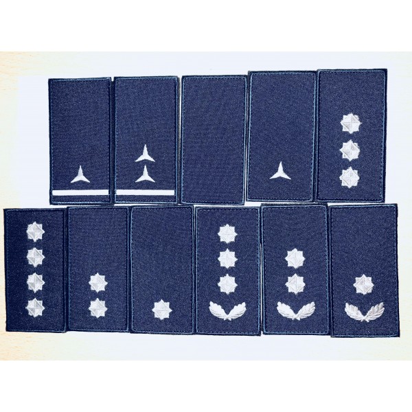 Погон ДСНС синие на липучке - 3491696